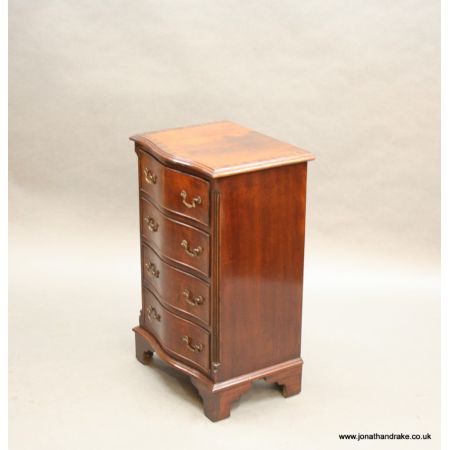 Georgianische antike Mahagoni Kommode britisch ca 1930