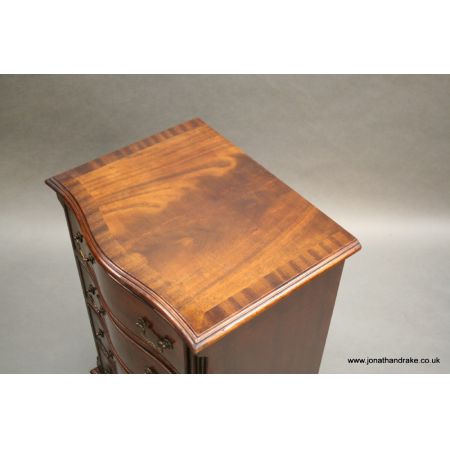 Georgianische antike Mahagoni Kommode britisch ca 1930