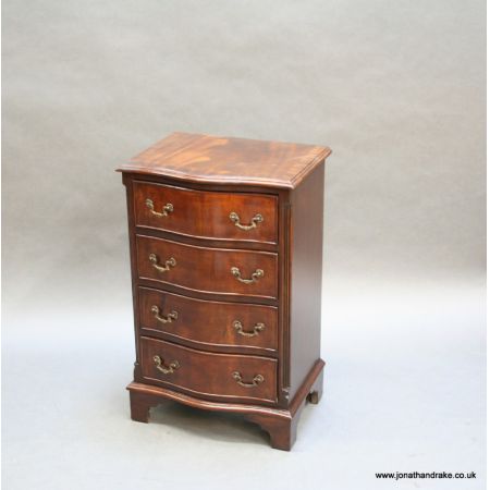 Georgianische antike Mahagoni Kommode britisch ca 1930