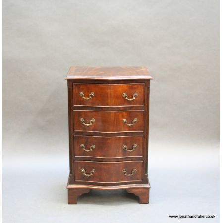 Georgianische antike Mahagoni Kommode britisch ca 1930