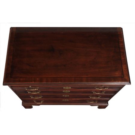 Georgianische antike Mahagoni Kommode britisch ca 1770