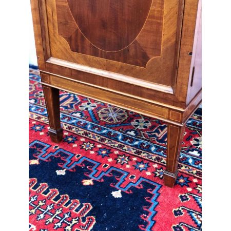 Edwardianische antike Mahagoni Nachtschränke britisch ca 1890