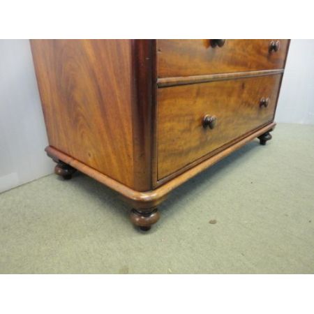 Viktorianische antike Mahagoni Kommode britisch ca 1880