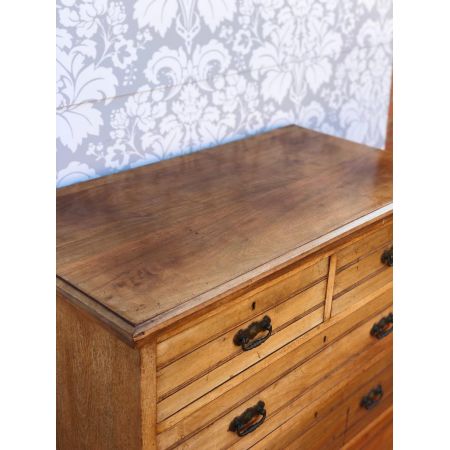 Edwardianische Satinholz Kommode antik britisch ca 1890