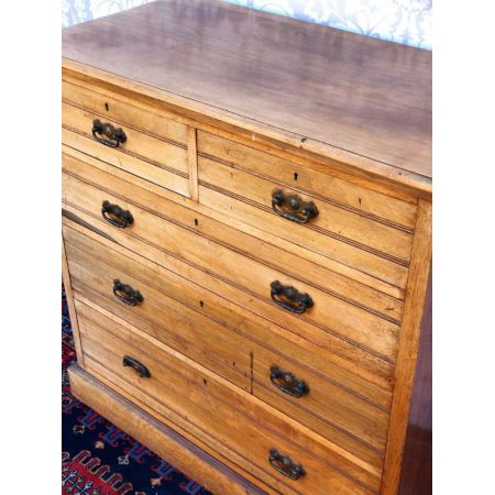 Edwardianische Satinholz Kommode antik britisch ca 1890