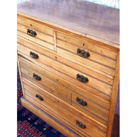 Edwardianische Satinholz Kommode antik britisch ca 1890