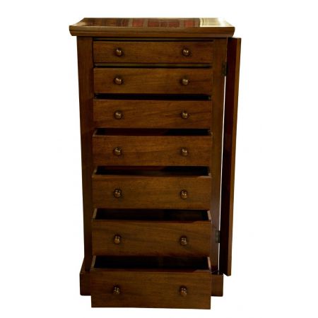Viktorianische Mahagoni Kommode Wellington antik britisch ca 1890