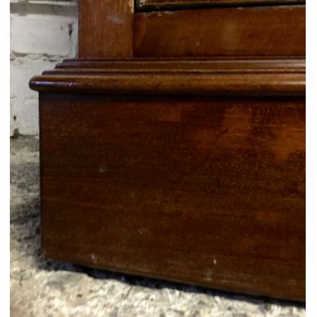 Edwardianische antike Mahagoni Kommode Bowfront britisch ca 1910