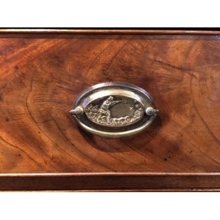 Antike britische Mahagoni Kommode ca 1840