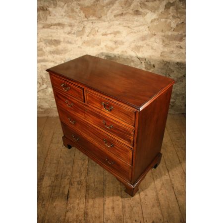 Georgianische antike Mahagoni Kommode britisch ca 1800