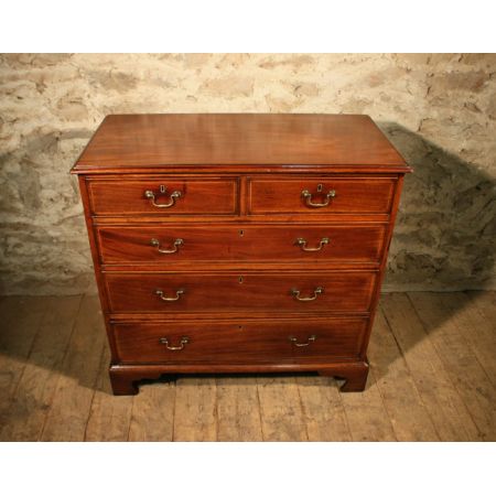 Georgianische antike Mahagoni Kommode britisch ca 1800