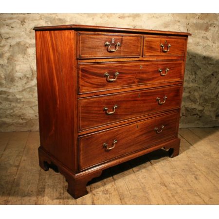 Georgianische antike Mahagoni Kommode britisch ca 1800