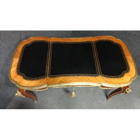 Antiker französischer Kingwood Schreibtisch ca 1920