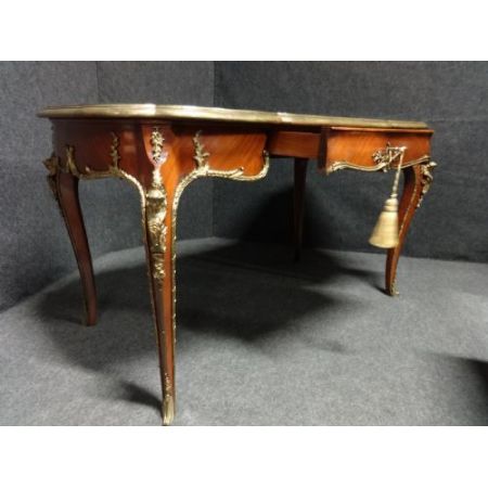 Antiker französischer Kingwood Schreibtisch ca 1920