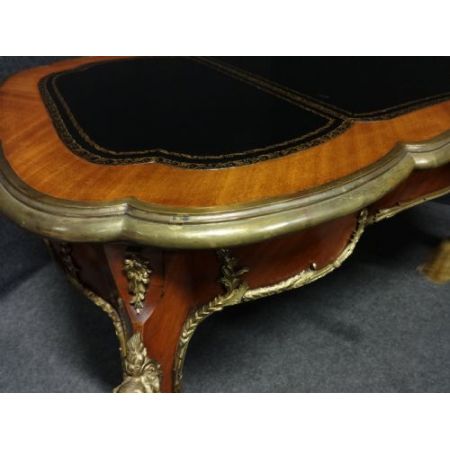 Antiker französischer Kingwood Schreibtisch ca 1920