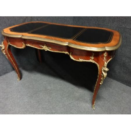 Antiker französischer Kingwood Schreibtisch ca 1920
