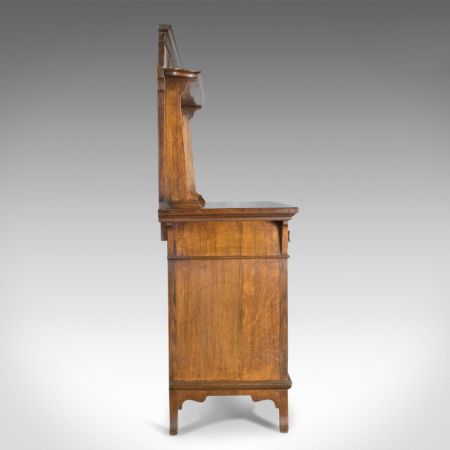 Antikes Arts & Crafts Sideboard Eiche britisch ca 1900