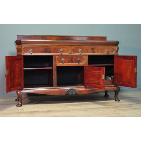 Antikes britisches Mahagoni Sideboard ca 1920