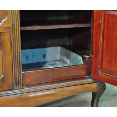 Antikes britisches Mahagoni Sideboard ca 1920