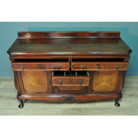 Antikes britisches Mahagoni Sideboard ca 1920