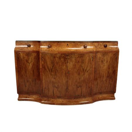 Art Deco Sideboard Nussbaum antik britisch ca 1930
