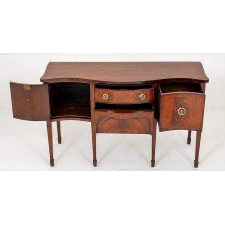 Georgianisches Mahagoni Sideboard antik britisch ca 1900