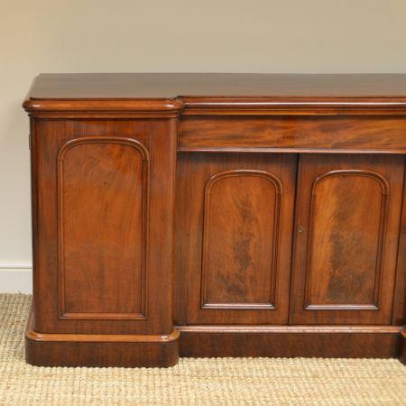 Viktorianisches antikes Mahgoni Sideboard britisch ca 1870