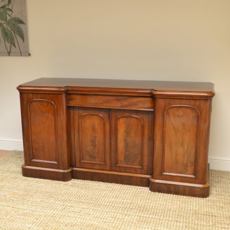 Viktorianisches antikes Mahgoni Sideboard britisch ca 1870