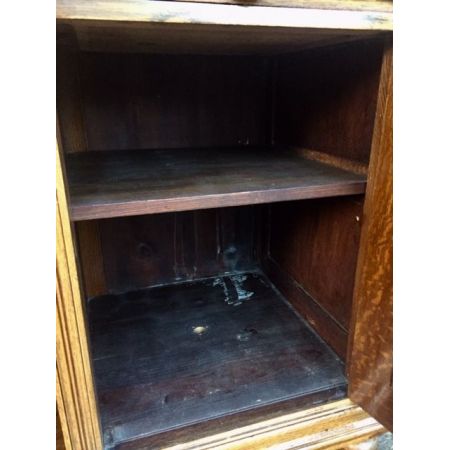 Viktorianisches antikes Eichen Sideboard britisch ca 1860