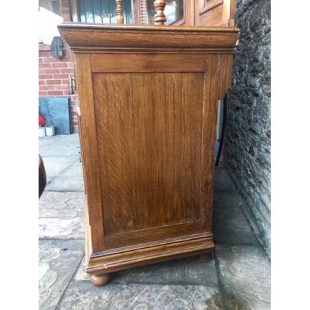 Viktorianisches antikes Eichen Sideboard britisch ca 1860