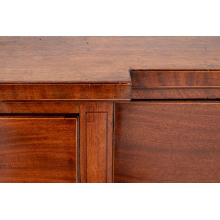 Georgianisches antikes Mahagoni Sideboard Breakfront britisch ca 1800