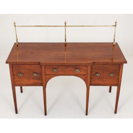 Georgianisches antikes Mahagoni Sideboard Breakfront britisch ca 1800