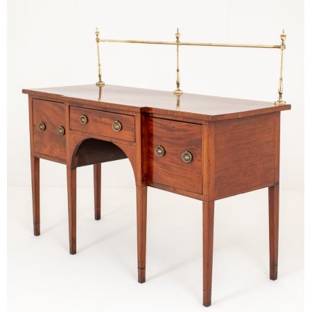 Georgianisches antikes Mahagoni Sideboard Breakfront britisch ca 1800