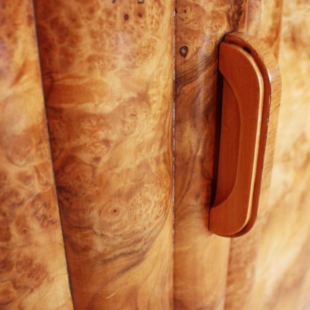 Antikes Art Deco Sideboard Nussbaum englisch ca 1930