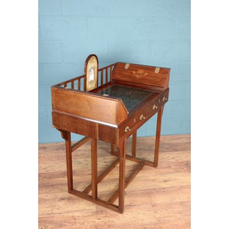 Antiker Arts & Crafts Schreibtisch Mahagoni britisch ca 1900