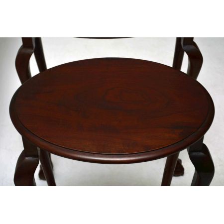 Antike edwardianische Mahagoni Beistelltische britisch ca 1900