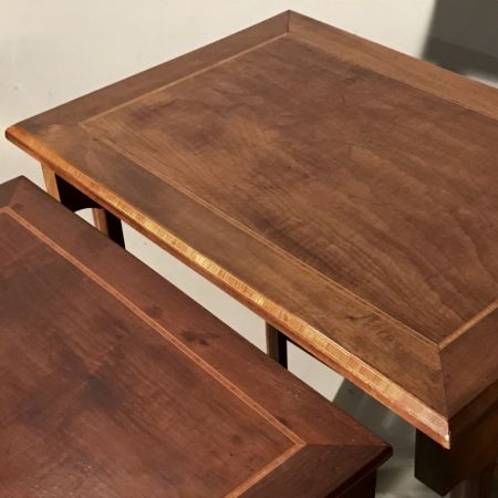 Antike britische Mahagoni Tische  Nest of tables  ca 1920