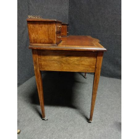 Britischer antiker Palisander Schreibtisch ca 1900