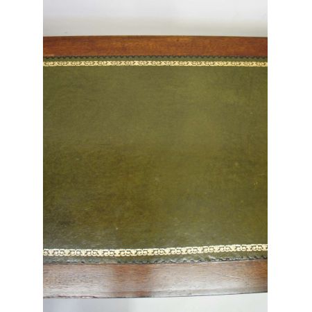 Edwardianischer britischer Mahagoni Schreibtisch antik ca 1890