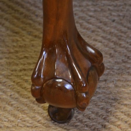 Edwardianischer Nussbaum Esstisch antik britisch ca 1900