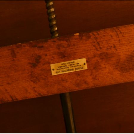 Edwardianischer Nussbaum Esstisch antik britisch ca 1900