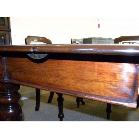 Antiker britischer Mahagoni Esstisch ca 1820