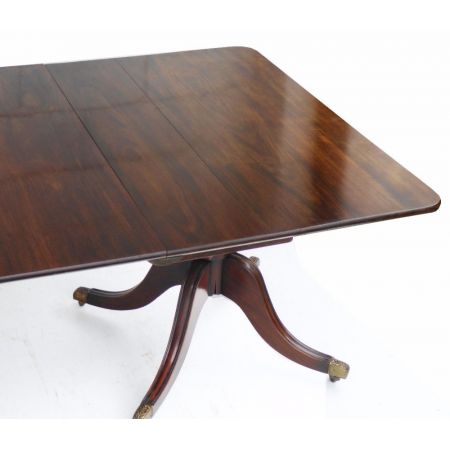 Antiker britischer Regency Esstisch Mahagoni ca 1810