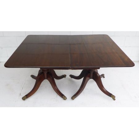 Antiker britischer Regency Esstisch Mahagoni ca 1810