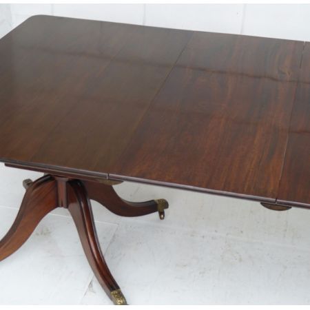 Antiker britischer Regency Esstisch Mahagoni ca 1810