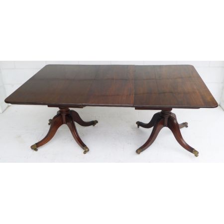 Antiker britischer Regency Esstisch Mahagoni ca 1810