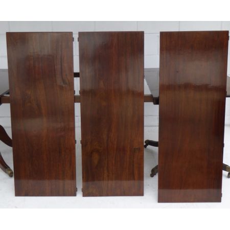 Antiker britischer Regency Esstisch Mahagoni ca 1810