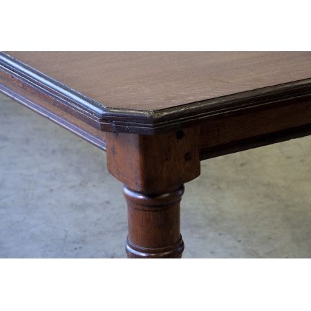 Viktorianischer antiker Eichen Esstisch englisch ca 1860