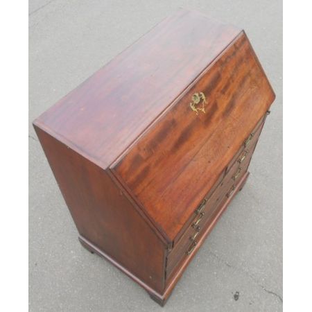 Georgianischer antiker Mahagoni Sekretär britisch ca 1820