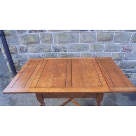 Antiker britischer Eichen Esstisch ca 1910